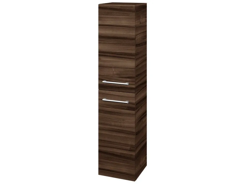 Akce Vysoká skříň s košem DOS SVD2K 35 - D06 Ořech / Úchytka T03 / D06 Ořech / Levé