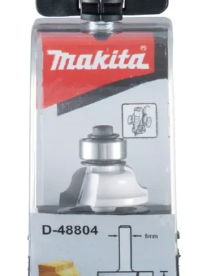 Značkový Makita D-48804 Profilová fréza s ložiskem stopka 6 mm,25,4x9,5x52 mm