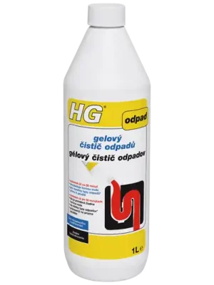 Značkový HG gelový čistič odpadů 1 l