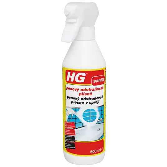 Akce HG pěnový odstraňovač plísně 500 ml