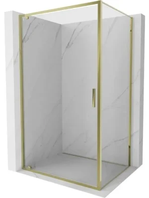 Zlevněný MEXEN/S - Exo sprchový kout dveře křídlové 90 x 85, transparent, zlato 8181-090-085-50-00