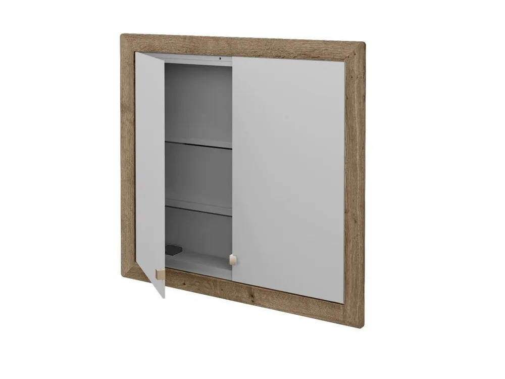 Značkový Dvoudveřová galerka GRID GA2OE 80 - D21 Tobacco